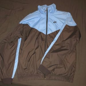 Vintage Nike Windbreaker Two-Tone Blue/Grey